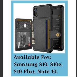 Luxury PU Leather Wallet Case for Samsung